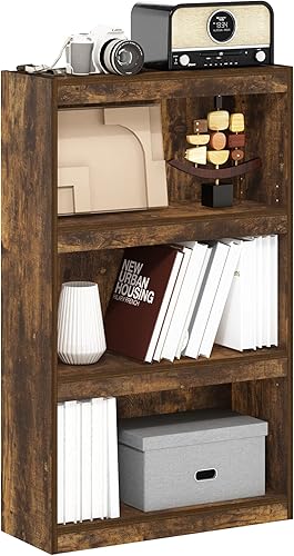 Miniatura 20 de Estantería abierta Furinno Luder de 5 cubos, montaje sin herramientas, color blanco Blanco,2-Pino ámbar,Blackwood,Roble francés,Pino ámbar,madera