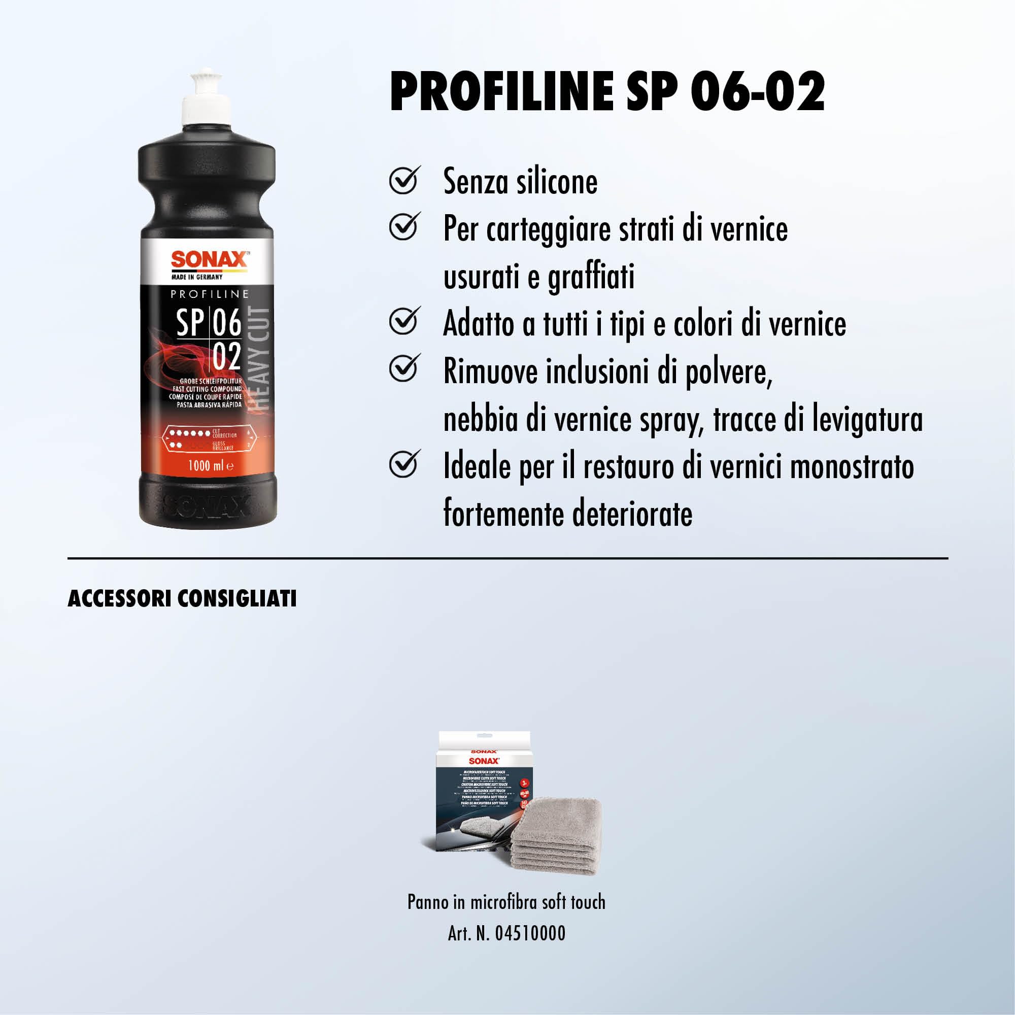 SONAX PlasticCare 1 Litro - Rivivificante Per Plastiche Auto Interno/Esterno - Foto 2