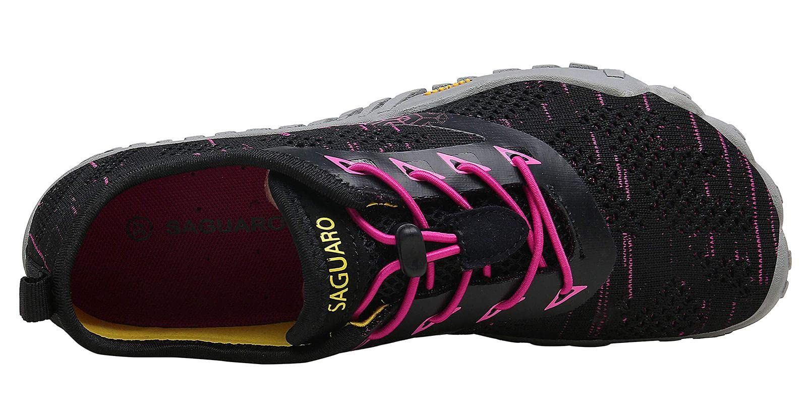 SAGUARO Minimaliste Barefoot Scarpe da Corsa Uomo Piedi Nudi Trail Running