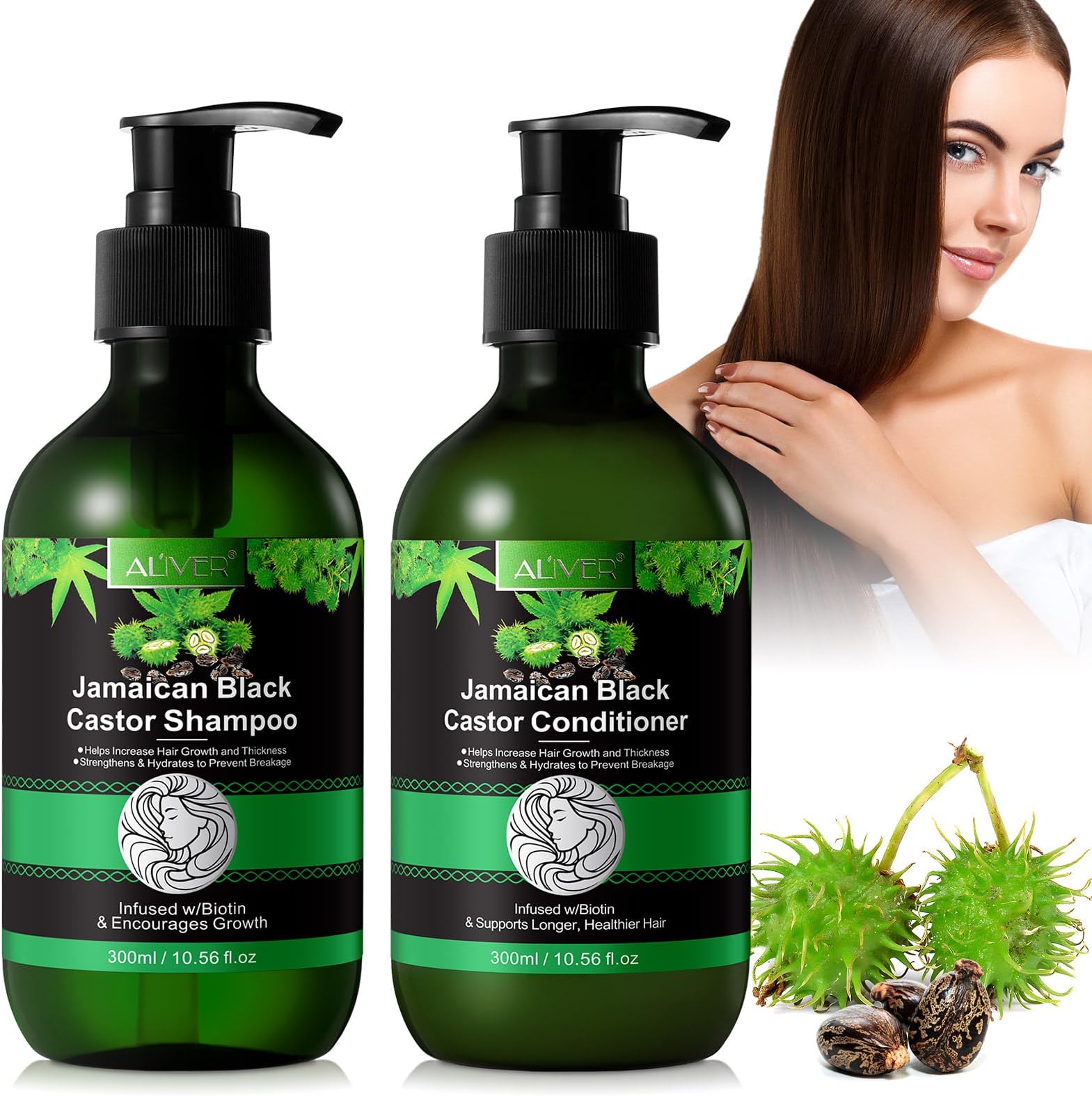 Carbonic Acid Shampoo for Men and Women, 16.9 Oz X 2 Bottles Carbonic Acid Shampoo