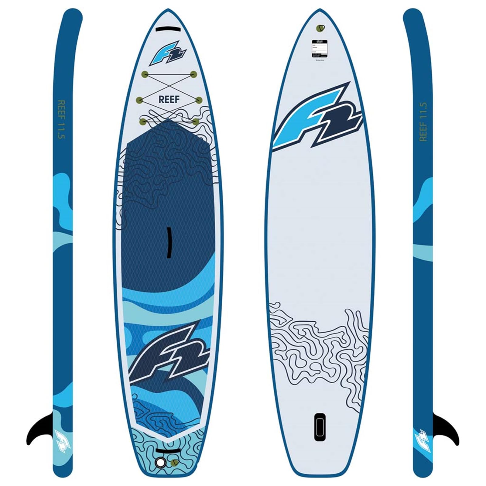 F2 SUP Reef Blue 2026 11,5" 810294, 430000981
