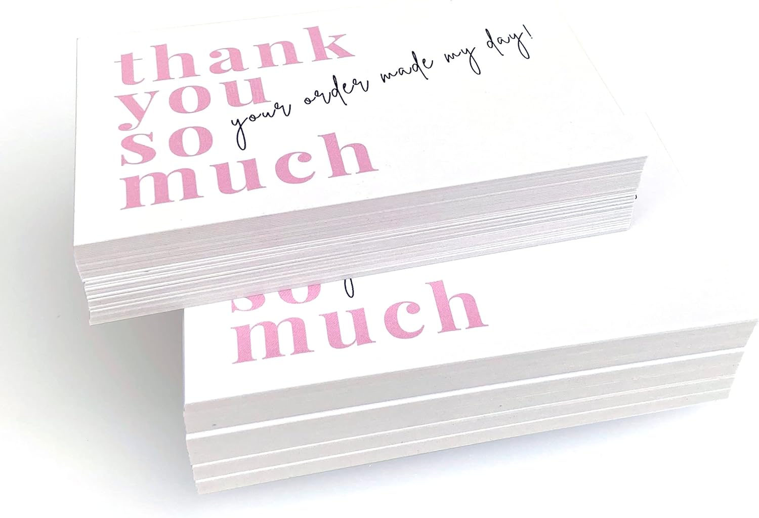 RXBC2011 Thank you for your order Cards Your order made my day Client Appreciation Package Insert for Online business Pack of 100 - Image 8
