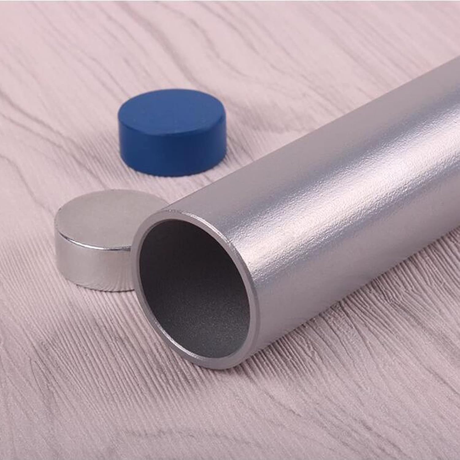Electromagnetic Damping Demonstrator, Perforated Aluminum Tube, Strong Magnetic Block, Plastic Block, Physical Experiment Equipment