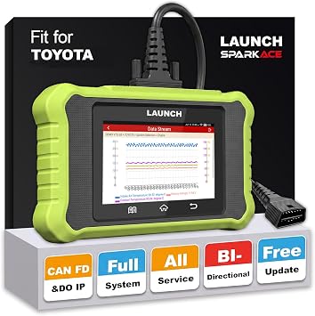 LAUNCH Creader Elite X500 OBD2 Scanner for Toyota Bi-Directional Scan Tool