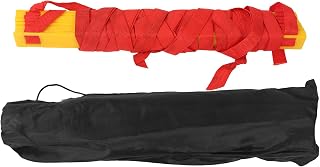 Agility Speed Training, 14 Rung Durable PP Plastic, Red Rope 50cm, Fitness Equipment for Athletes and Coaches