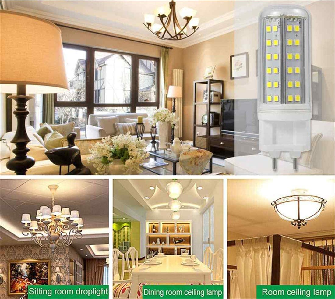 Lampadine LED G12 10W (equivalente alogena 100W) 84 perline LED 1000LM 2835SMD Lampadina LED a mais G12 non dimmerabile AC 85-265V per illuminazione domestica, confezione da 6,Natural white