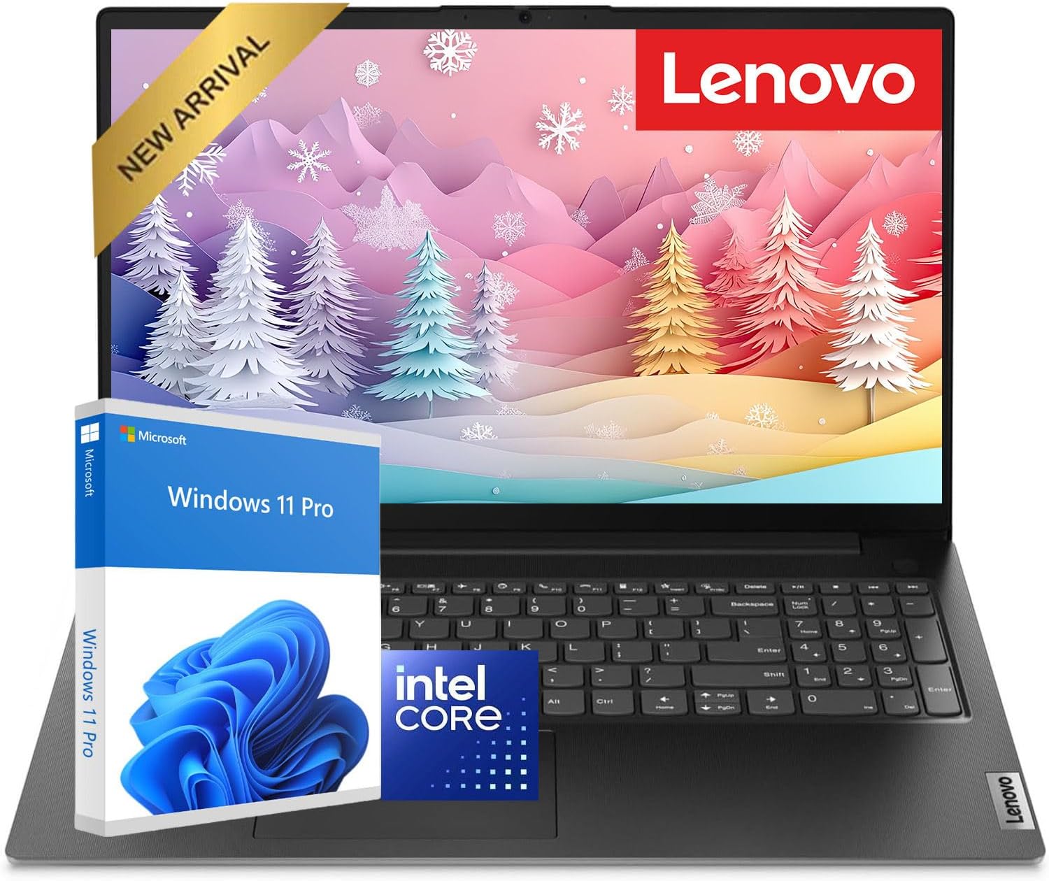 Lenovo 15.6″ FHD Student Business Laptop Computer | Intel High-Performance CPU |…