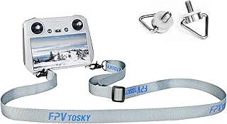 FPVtosky Lanyard for DJI RC/DJI RC 2/ DJI RC Pro Smart Controller, DJI Mini 4 Pro/Mini 3 / Air 3/ Air 2S /Mavic 3 Classic RC Neck Lanyard Strap Accessories