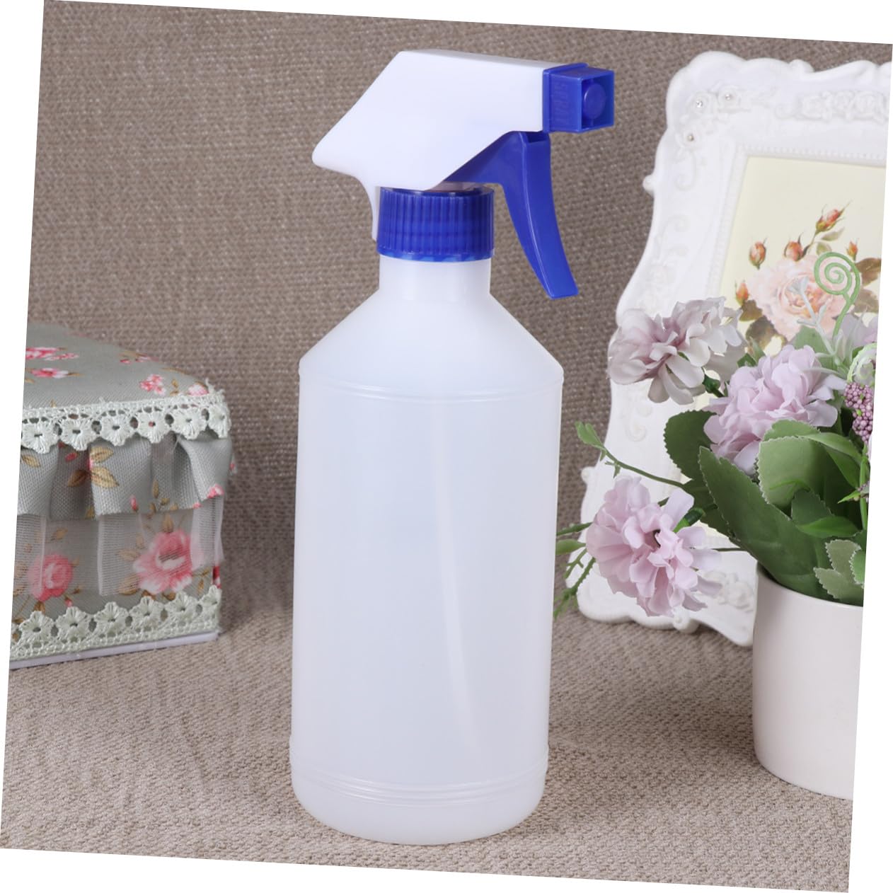Sprühflasche 500ml aus Kunststoff mit Kleiner Düse, Blau