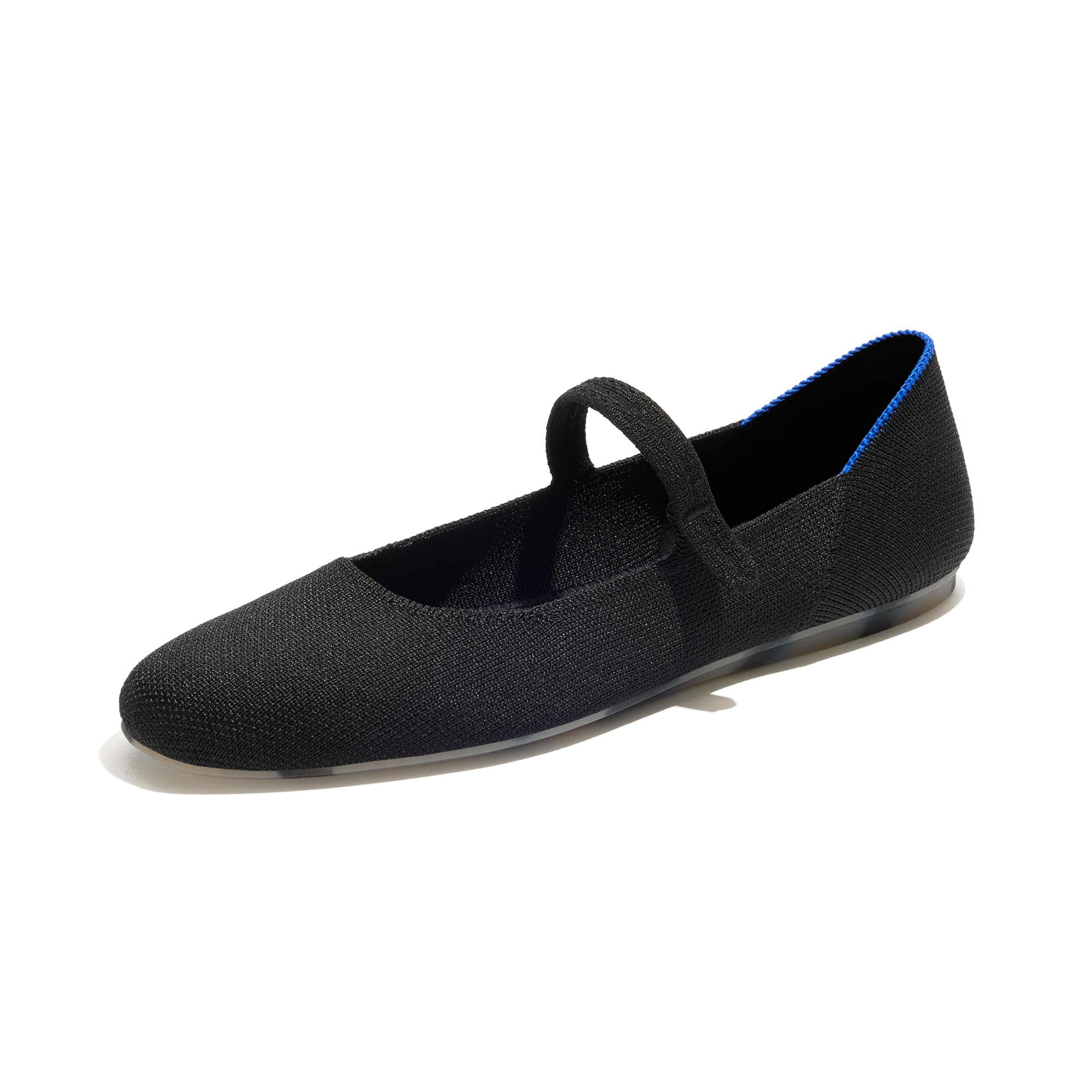 Rothy's The Square Mary Jane, Women's Knit Flat with Adjustable Strap & Cushioned Insole, Sustainable & Machine Washable