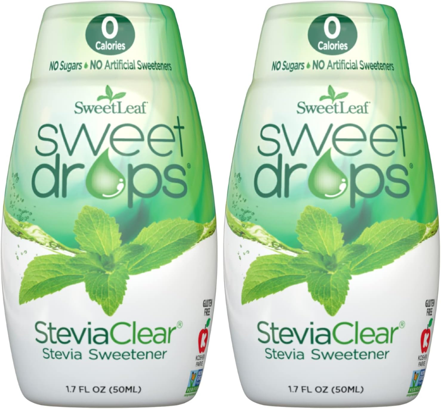 SweetLeaf SteviaClear Sweet Drops Natural Stevia Liquid