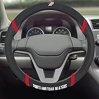 Vista 2 de FANMATS NBA - Funda para volante bordada unisex para adultos Negro