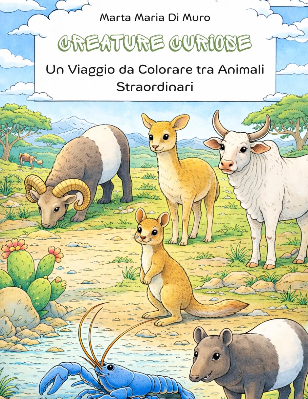 Creature Curiose: Un Viaggio da Colorare tra Animali Straordinari