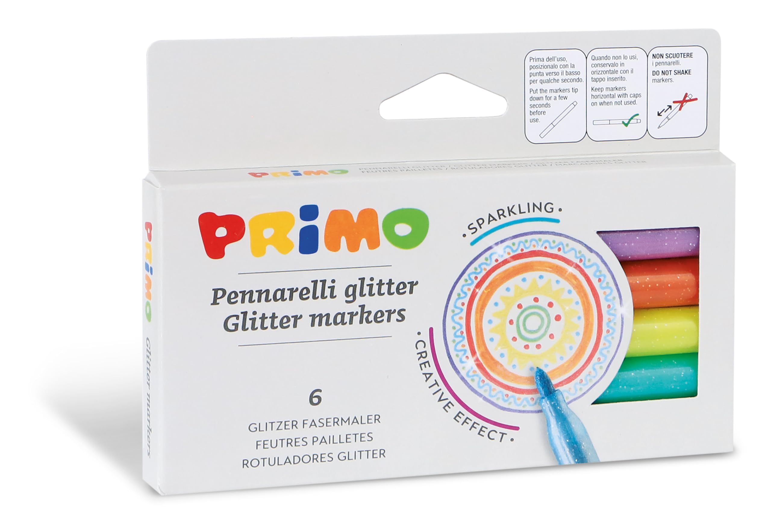 Janlaugh 60 Pennarelli Blu Lavabili Per Bambini – Punta Conica Larga, Atossici, Per Scuola E Disegno