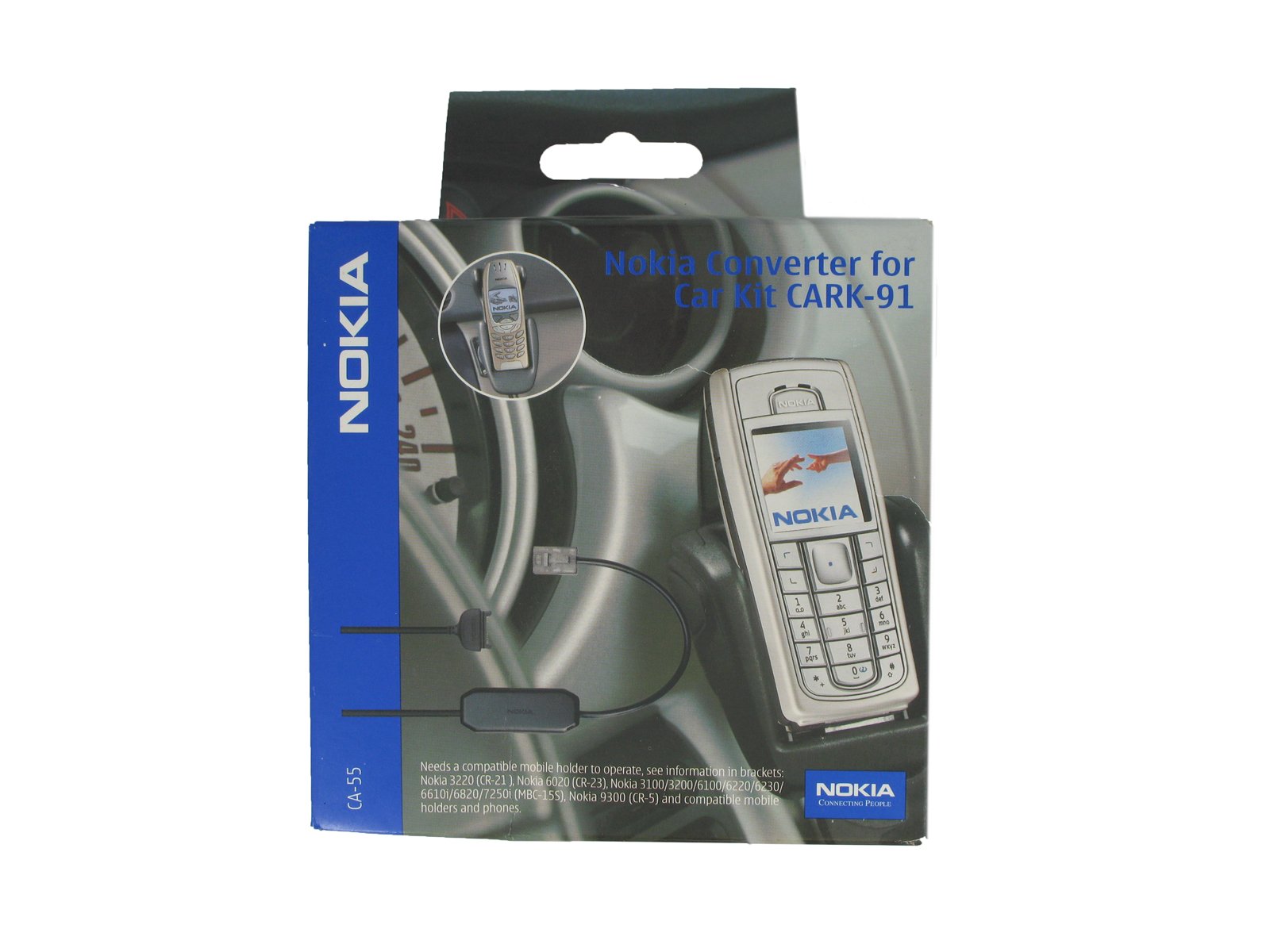 Adattatore Nokia Pop-Port CA-55 Per Car Kit CARK-91 &ndash; Accessorio Originale Nokia