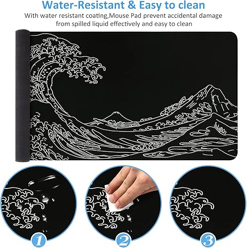 Vista 36 de iCasso Excel - Alfombrilla de escritorio con hoja de trucos, atajos Excel, alfombrilla de escritorio de corte corto Excell, alfombrilla de mouse