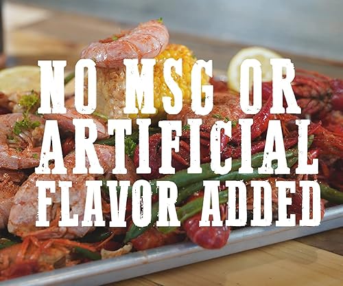 Miniatura 5 de Scholars & Scoundrels Bar & Grill - Condimento cajún picante - Especias hervidoras para mariscos cangrejos, camarones, cangrejo, langosta, pescado,