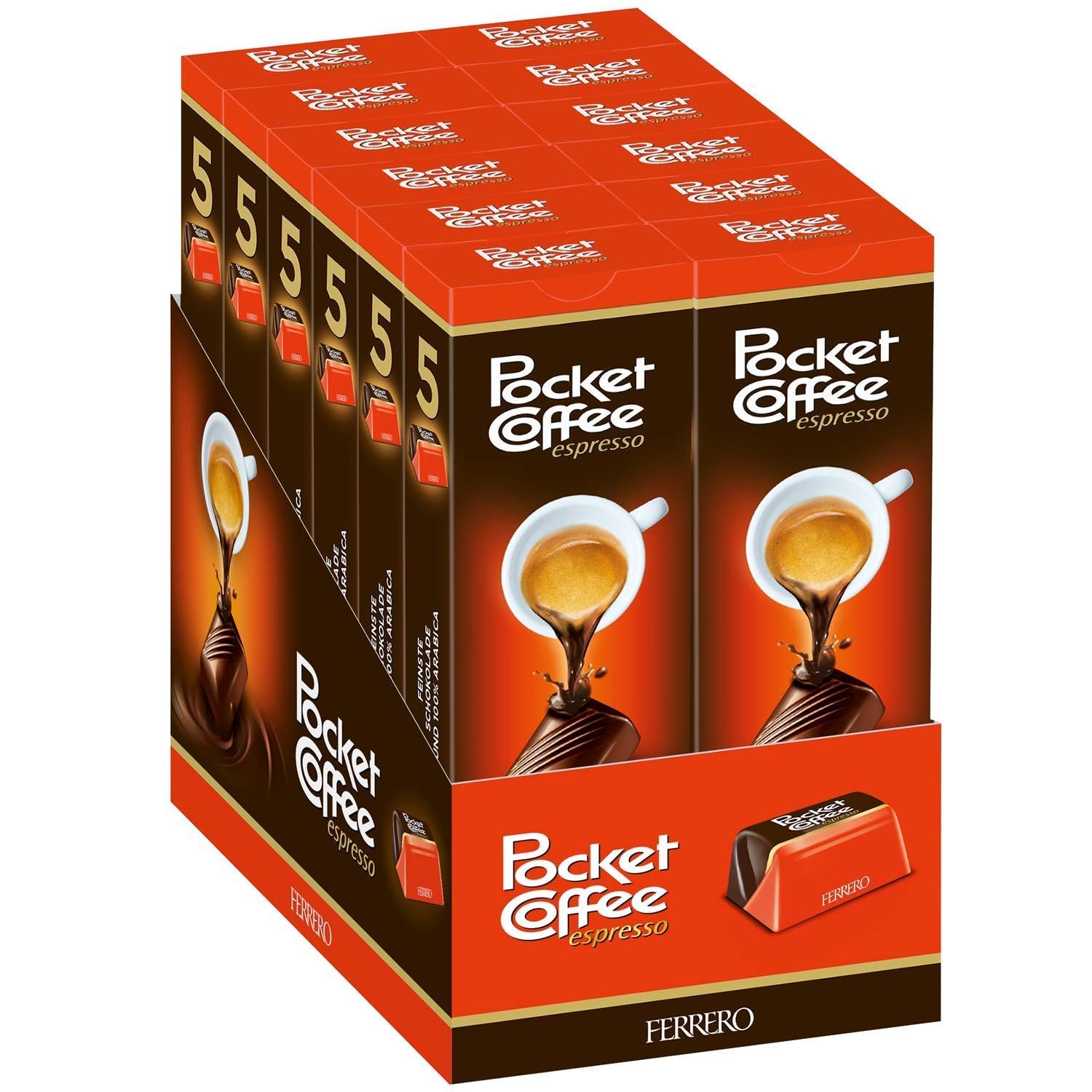 Ferrero Pocket Coffee (12x 62g Packung)