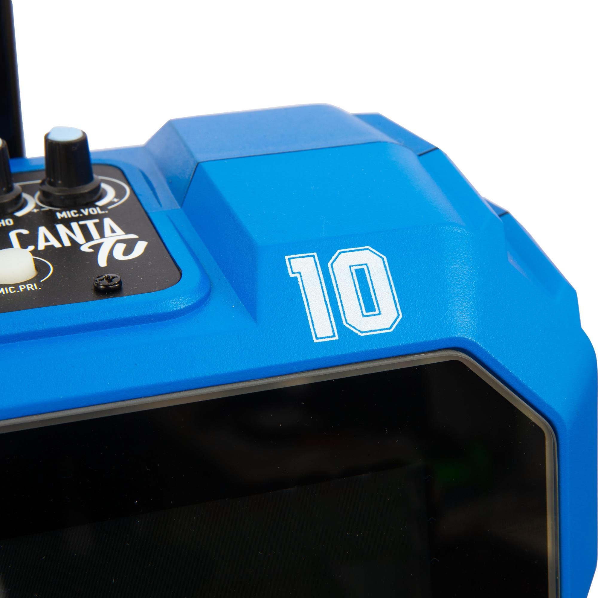 Canta Tu D10S - Karaoke Profesional Completo, Sistema Audio-vídeo portátil con micrófono, Efecto Eco y Ajuste de Volumen, Pantalla táctil de 14 Pulgadas, Wi-Fi, Caja de 40 W RMS, 4 Horas de Carga, 2