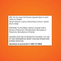 Vista 5 de Yaxa Basic Care Spray hidratante nasal salino premium, alivio no medicado para nariz seca e irritada, 3 onzas líquidas (paquete de 1)
