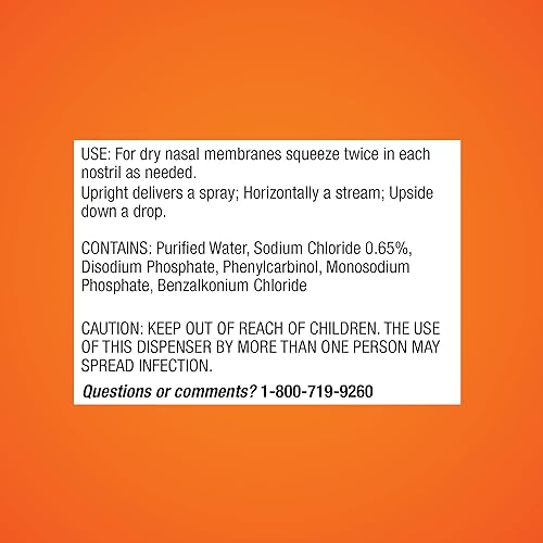 Miniatura 5 de Yaxa Basic Care Spray hidratante nasal salino premium, alivio no medicado para nariz seca e irritada, 3 onzas líquidas (paquete de 1)