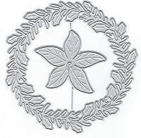 Vista 30 de DzIxY Hermosas flores con borde de encaje de corte de metal para kit de fabricación de tarjetas, juegos de troqueles de papel en relieve, plantillas