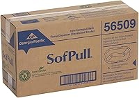 Vista 2 de GP PRO (Georgia-Pacific) - Dispensador de papel higiénico lado a lado de Sofpull Centerpull (Georgia-Pacific), humo translúcido, 56509, 20.125