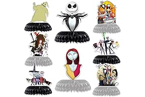 8pcs Halloween Honeycomb Centerpieces