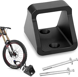 Sponsored You’re seeing this ad based on the product’s relevance to your search query.Learn more about this advertisement Hcunbsu Wall Anchor Bicycle Made of 5 mm Thick Steel, Wall and Ground Anchor for Bicycle Lock with 2 Sets of 304 Stainless Steel Screws
