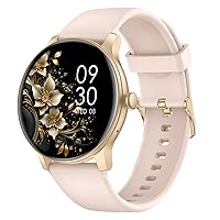 AcclaFit Smartwatch Donna Uomo, 1.38" Touch Screen Smartwatch con Effettua/Risposta Chiamate