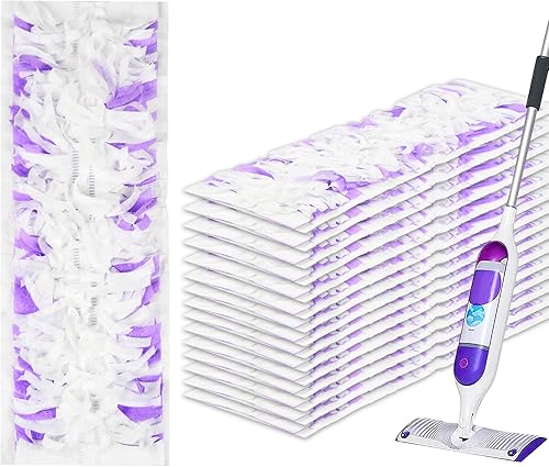 15 repuestos de almohadillas desechables para trapeador Swiffer PowerMop multisuperficie, almohadillas de repuesto de limpieza por pulverización