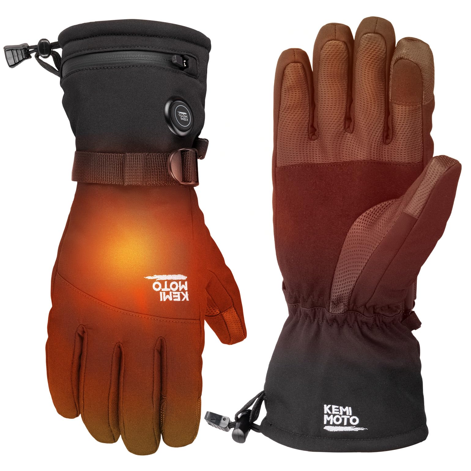 KEMIMOTO Heated Motorcycle Gloves