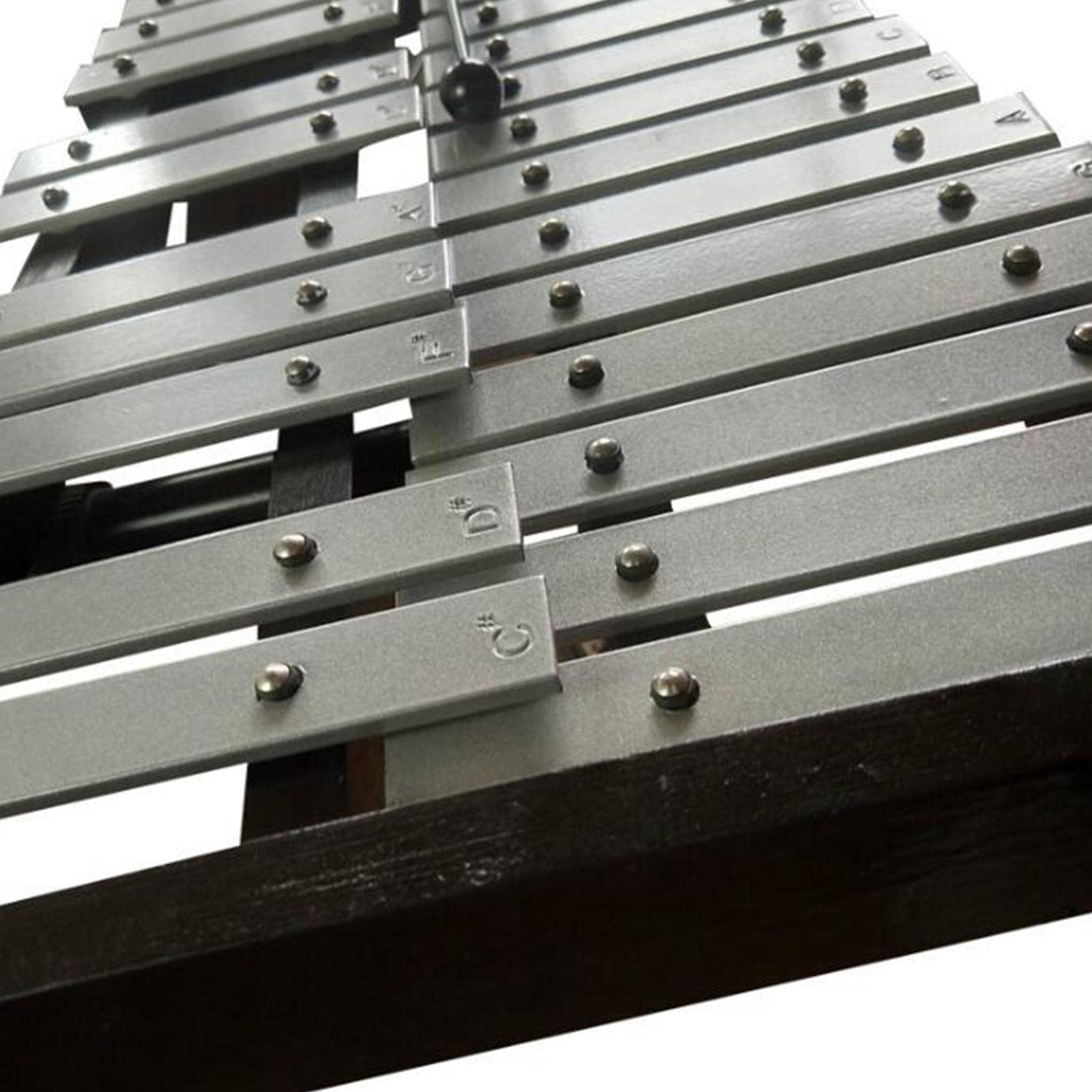 Strumento Musicale Giocattolo Professionale in Metallo Xilofono a 37 Note per