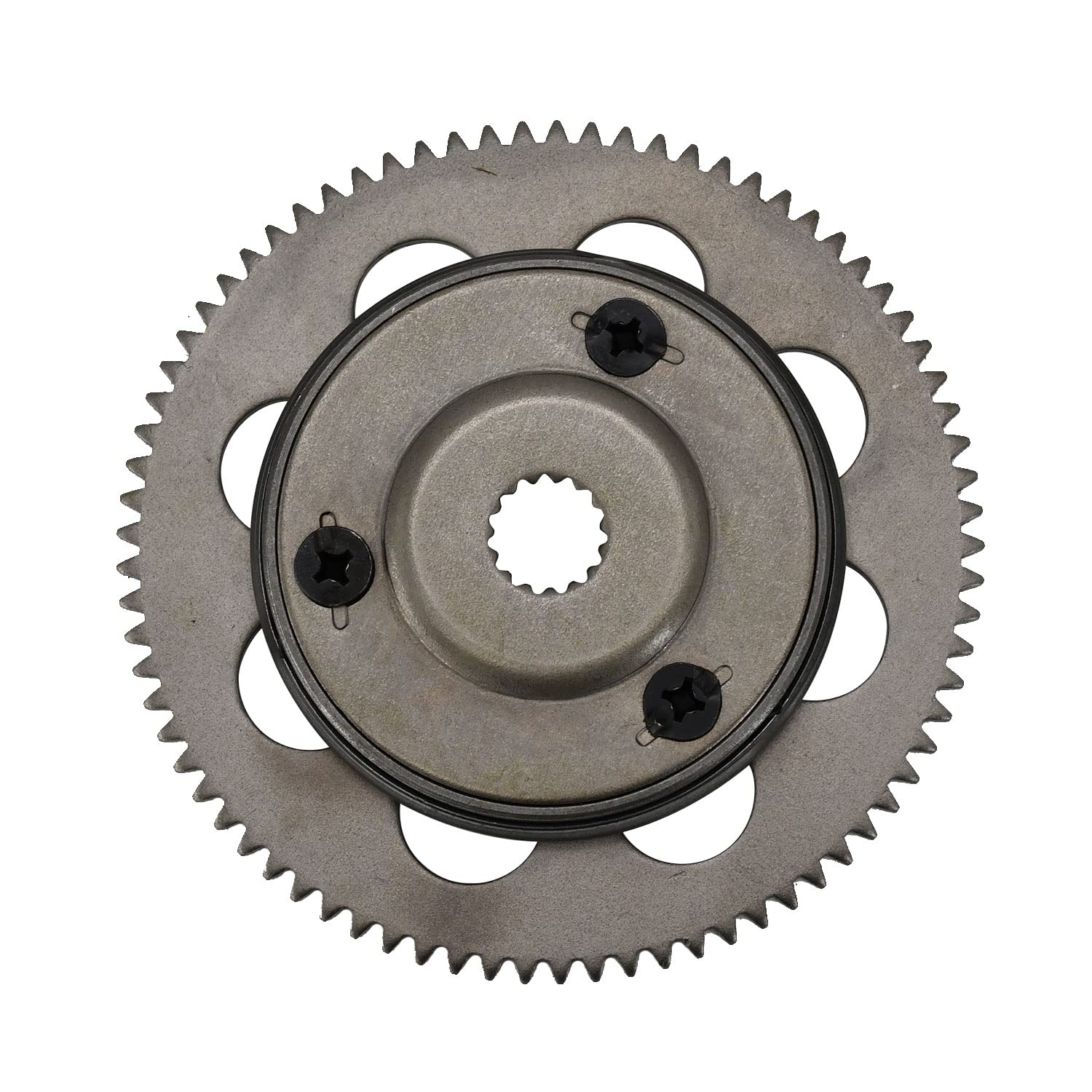 12600-45850 Kit d'engrenage de roulement unidirectionnel d'embrayage de démarrage 12600-29810 compatible avec Polaris Sportsman Engine 90 110 Compatible avec Predator Engine 50 Compatible