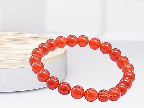 Miniatura 497 de Amazing Gemstone Pulsera de cristal para mujeres y hombres, pulsera de cristal curativo de protección, pulsera elástica con cuentas de piedras