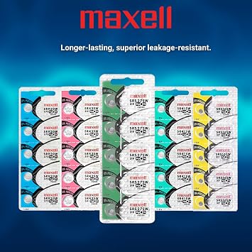 Maxell 319/SR527SW 1.55v Watch Battery