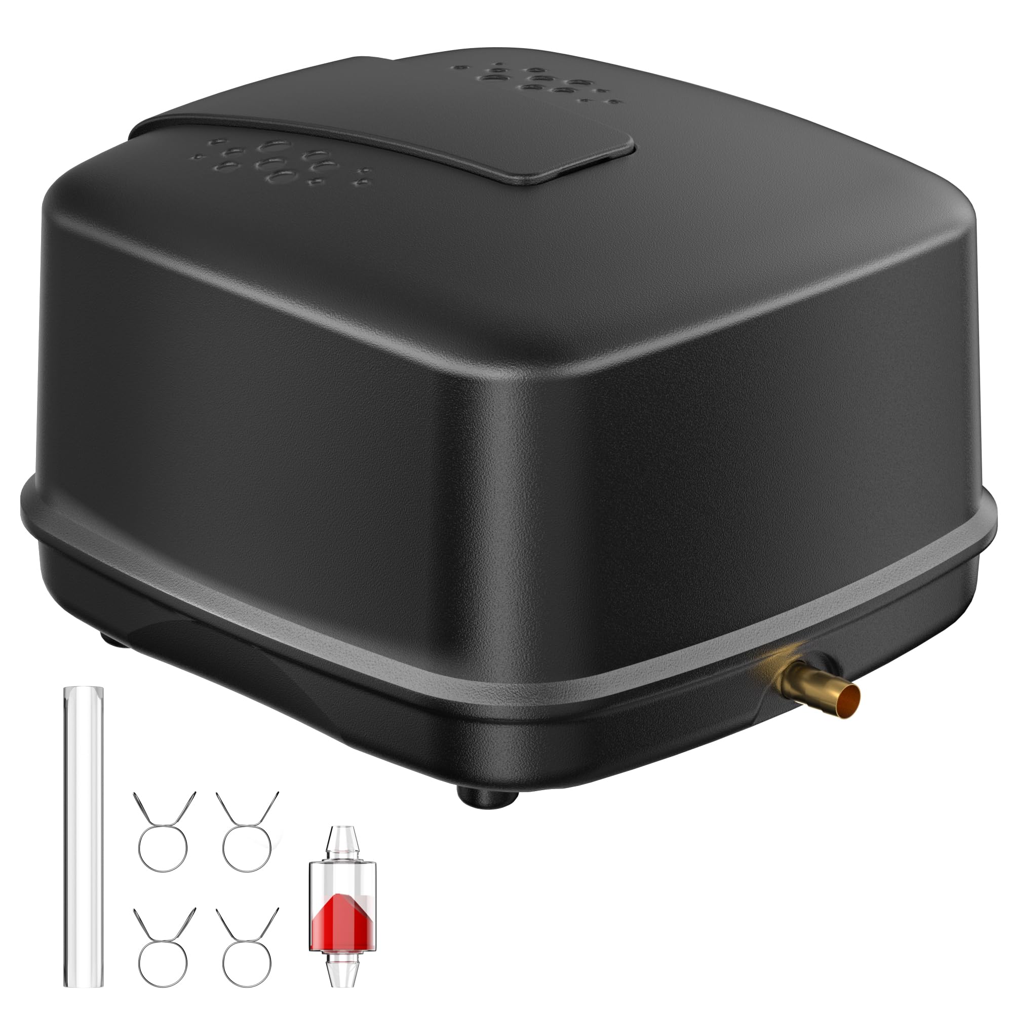 Photo 1 of POPOSOAP Linear Air Pump, 640GPH Septic Aerator for Ponds up to 6FT Deep