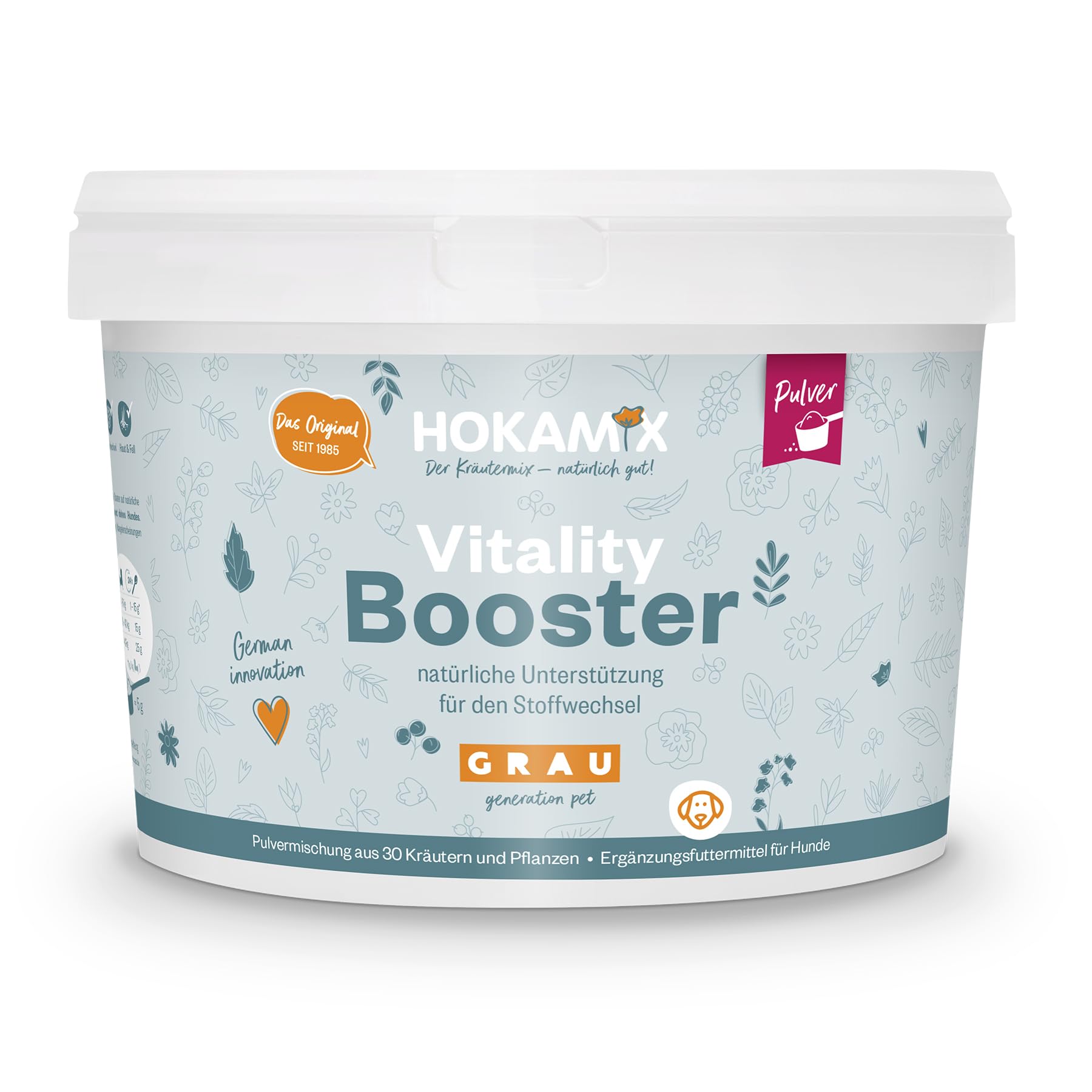 GRAU - das Original - Hokamix Vitality Booster, 1er Pack (1 x 5 kg)