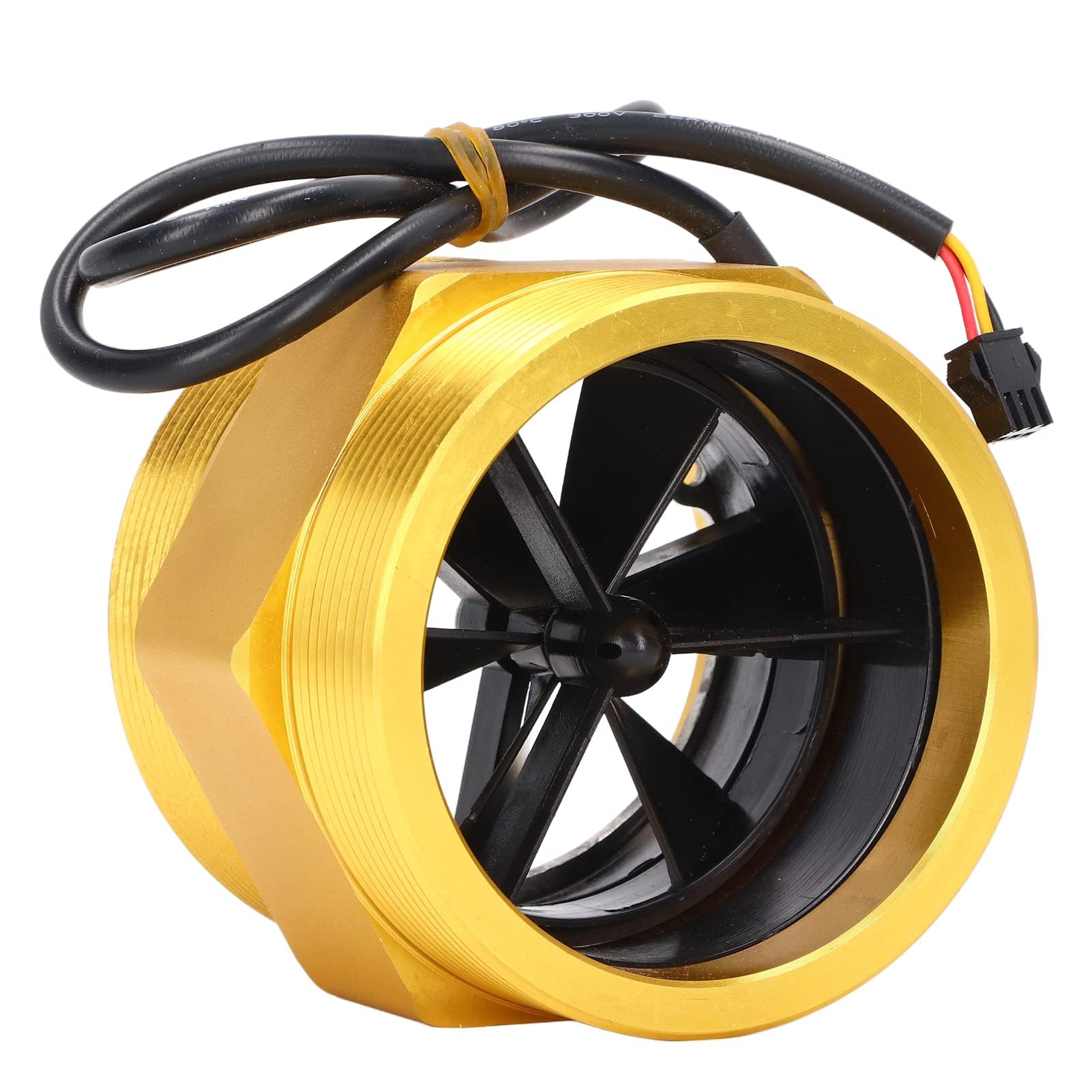 Sensor de Flujo de Agua, Interruptor de Flujo de Agua de Turbina de 3 Pulgadas, Interruptor de Inducción de Caudalímetro, Medidor de Flujo de Líquido de Salida NPN para Máquinas