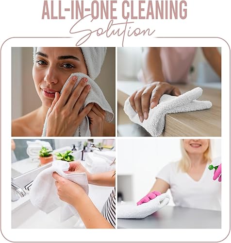 Miniatura 85 de DAN RIVER Juego de 4 toallas de baño, 27 x 54 pulgadas, 100% algodón, más grandes y ligeras, de secado rápido, súper suaves y absorbentes, toallas