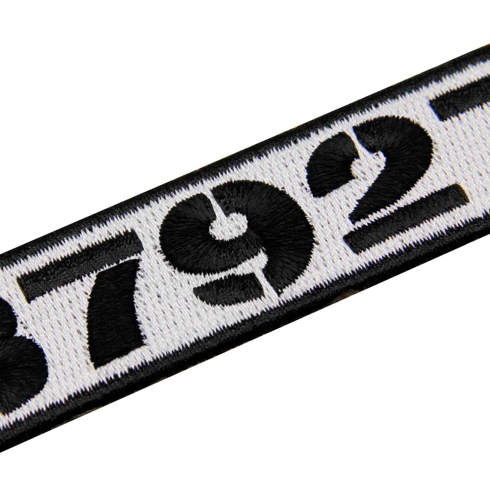 Amazon.co.jp: EmbTao 37927 囚人番号ワッペン 刺繍バイカーバッジ