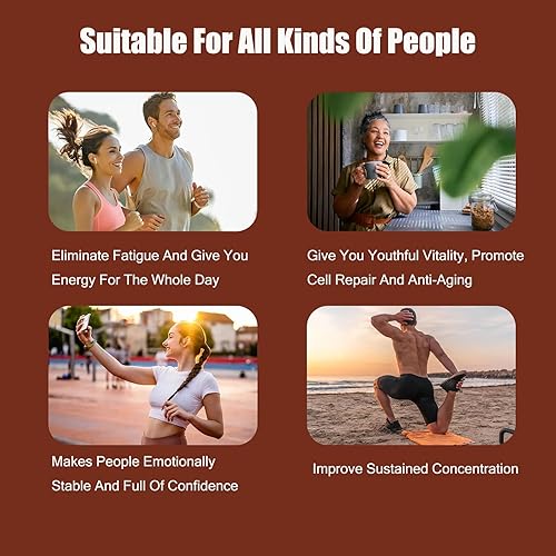 Miniatura 3 de Suplemento de renovación celular avanzada de NAD+ 1200 mg - Apoyo antienvejecimiento y refuerzo de energía para la piel - 10 viales