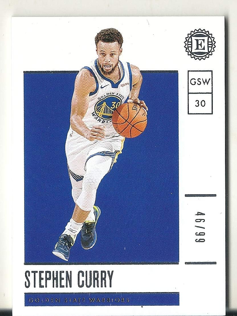 2019/20 Panini Encased Basketball Stephen Curry SP 49/99 Golden State Warriors