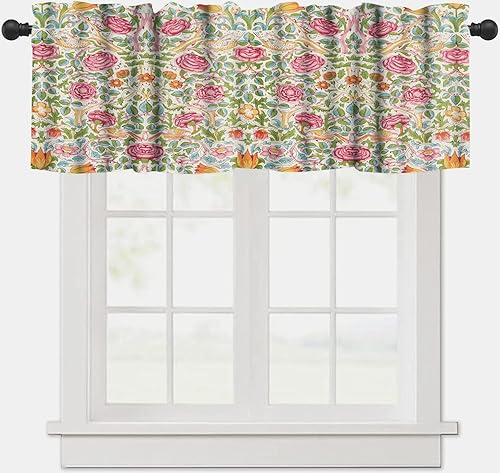 Miniatura 22 de YCness William Morris - Cenefa de cocina, diseño retro de ladrones de fresas, estampado floral, para cocina, sala de estar, baño, cafetería