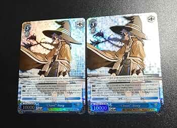 【PSA10】ヴァイスシュヴァルツ　無職転生　ロキシー　詠唱　英語版 Amazon.co.jp: ヴァイス 詠唱ロキシー RRR 英語版 無職転生 2枚