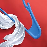 Vista 6 de Utopia Home Perchas de plástico paquete de 50 – Percha perfecta para ahorrar espacio – Duradera y fuerte – Organizadores de armario perfectos