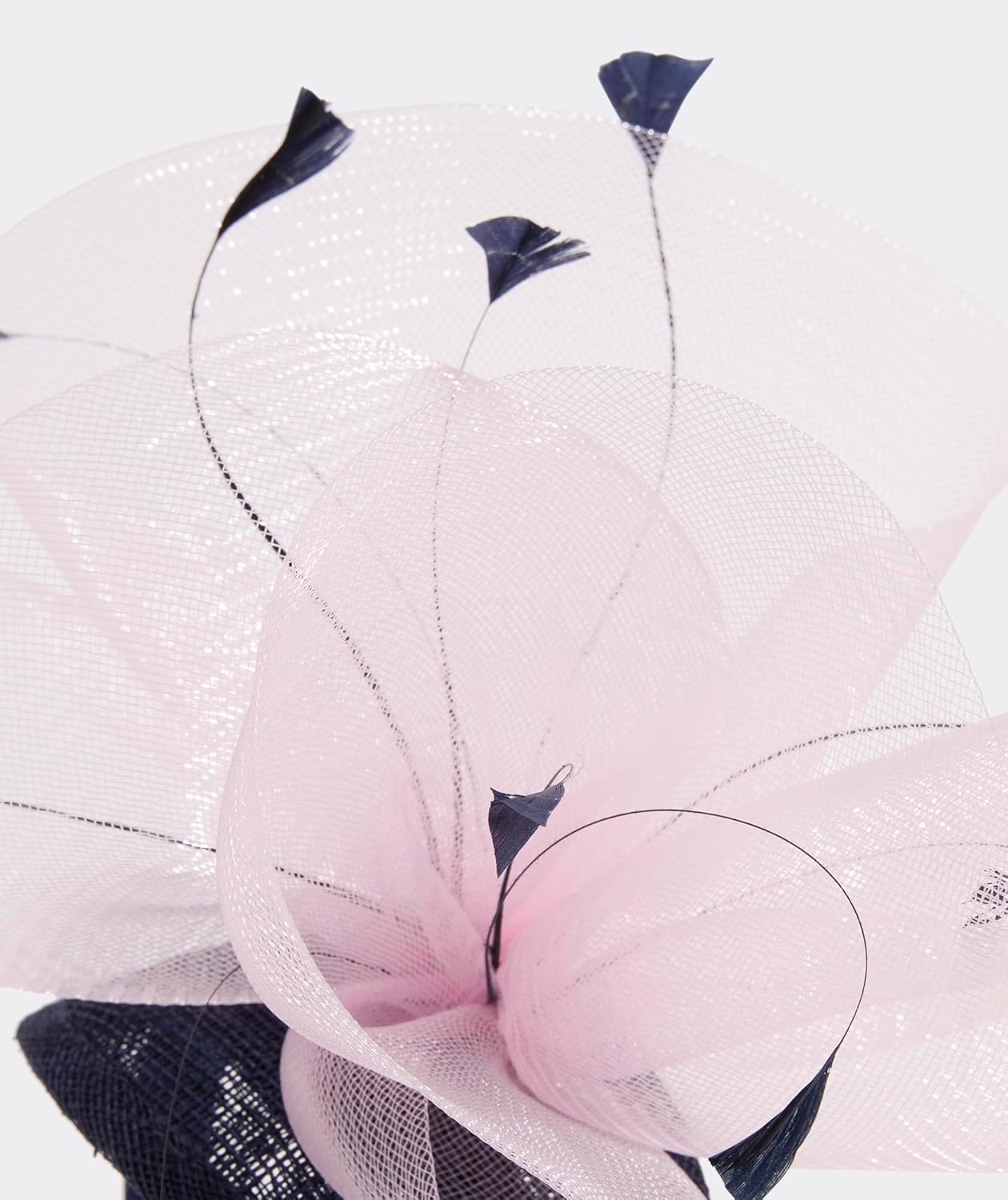 Vineyard Vines Kentucky Derby Feathered Fascinator, Nautical Navy, One Size