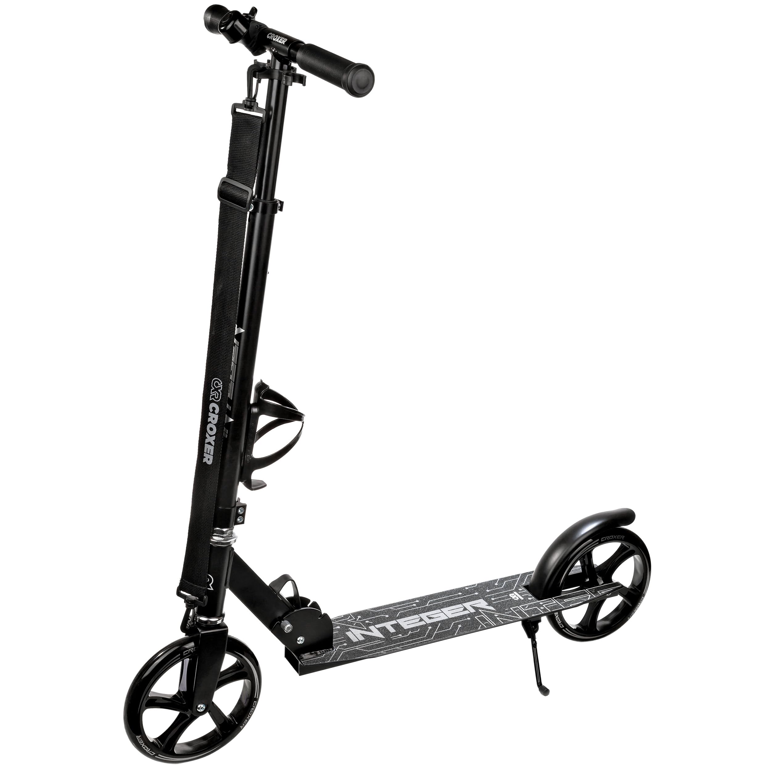 Scooter Kick Scooter City Scooter Catia, Integer 200mm con Timbre y portabotellas