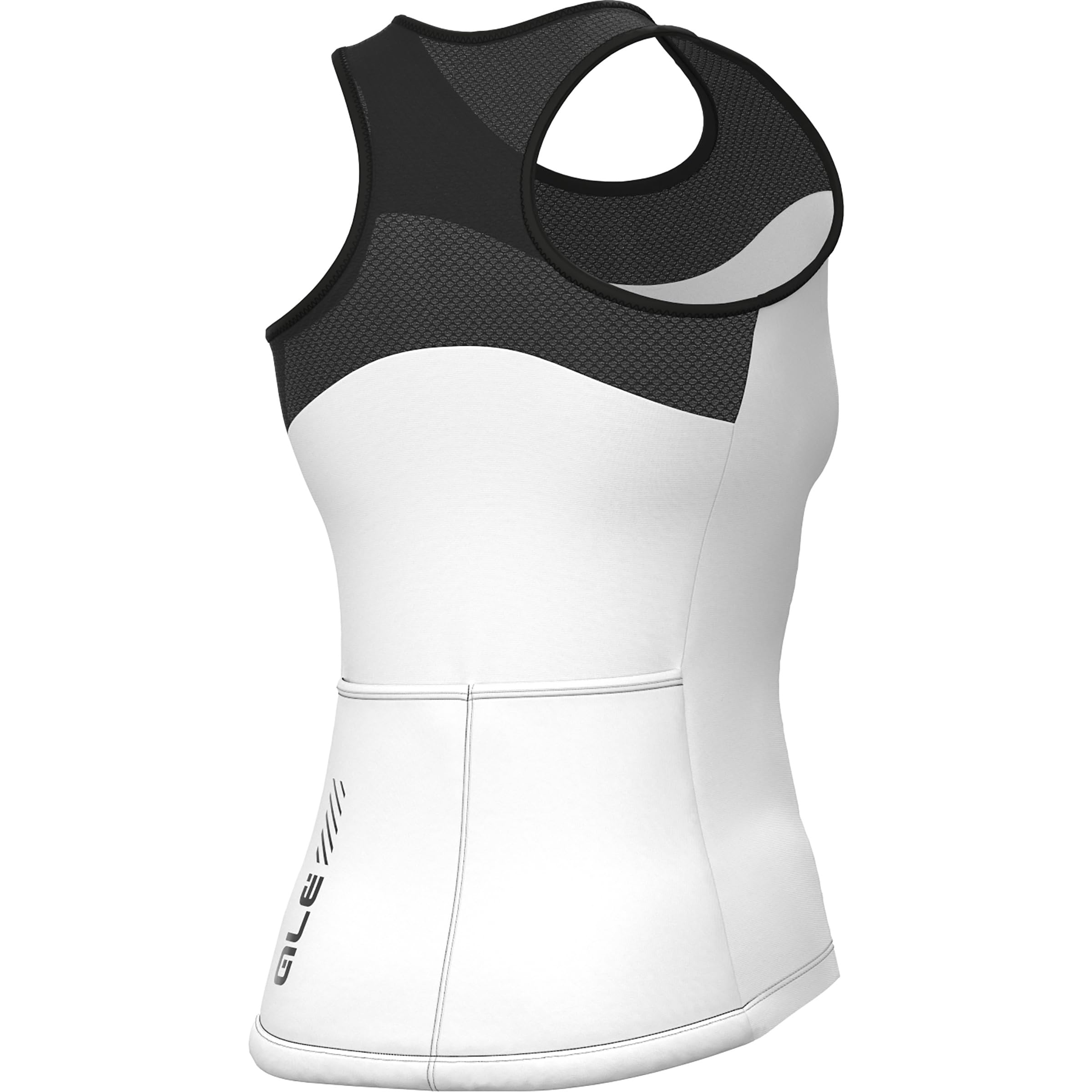 ALE' Alé Maglia da ciclismo da donna Color Block, bianco, M