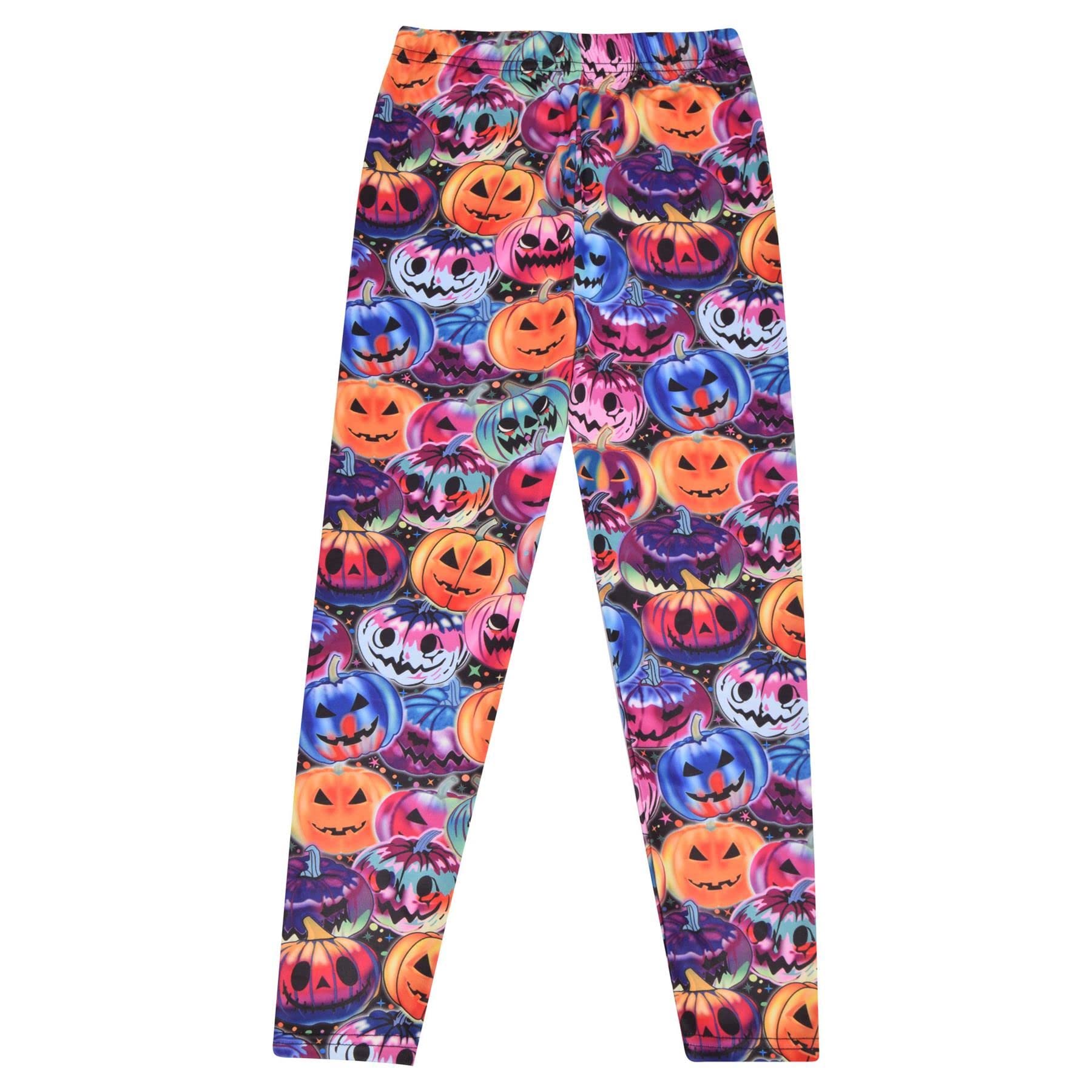 A2z 4 Kids Girls Multi Legging Color Pumpkins Print Fashion Stretchy - Legging 656 _13